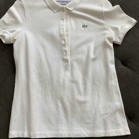 Lacoste Cream Shirt - Picture 1 of 1